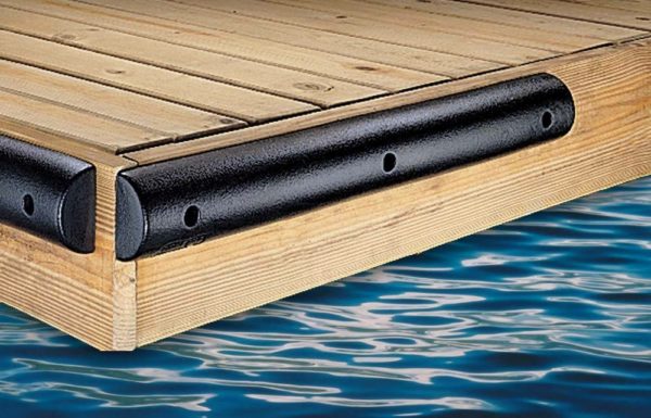 Flat Boat Dock Bumper 36L x 2.25D x 4.5H Small | DU-36F